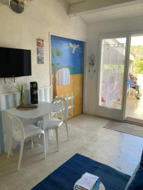 maison climatisée à 500m de la plage dans résidence